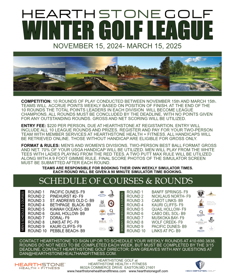 Winter League Junior Information small